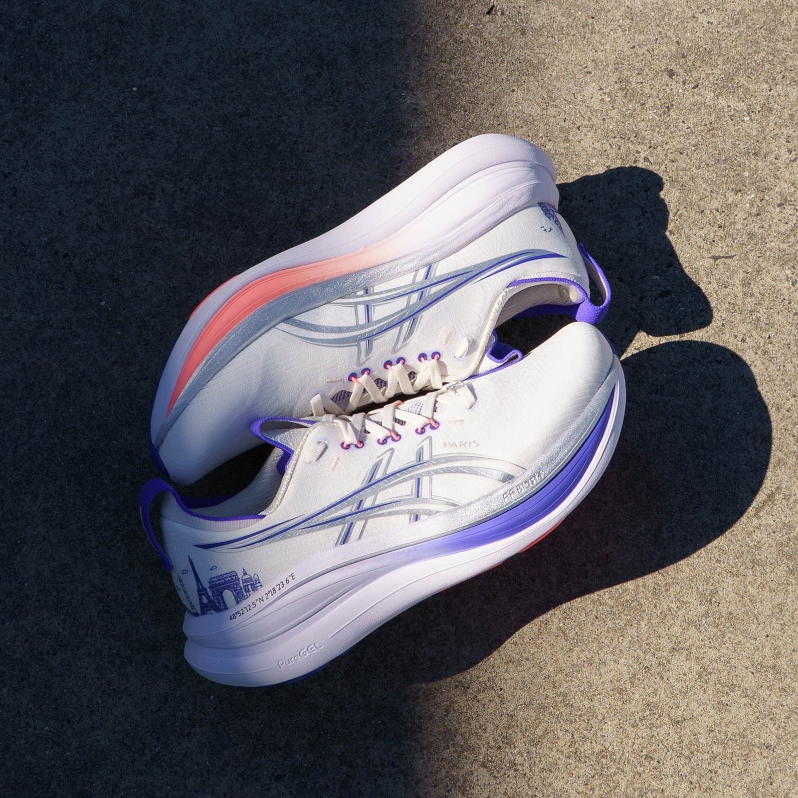 Unisex ASICS GEL-Nimbus 28 Paris - Image 2